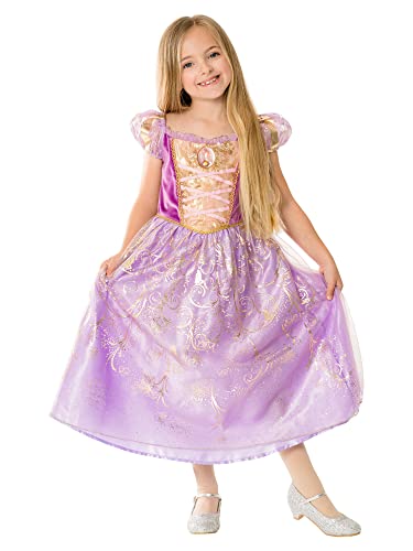 Rubie's 3011173-4 Offizielles Disney-Prinzessinnenkostüm Rapunzel, Ultimativreihe, Luxus, Mädchen, Kinderverkleidung, mehrfarbig, Größe S Rubie's 3011173-4 Offizielles Disney-Prinzessinnenkostüm Rapunzel, Ultimativreihe, Luxus, Mädchen, Kinderverkleidung, mehrfarbig, Größe S von Rubie's