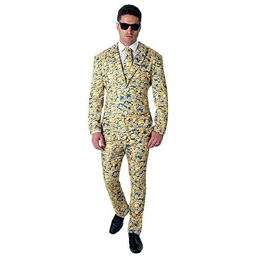 Rubie's Offizielles Herren 's Minion Icon Anzug Crazy, Erwachsenen-Kostüm – X-Large Rubie's Offizielles Herren 's Minion Icon Anzug Crazy, Erwachsenen-Kostüm – X-Large von Rubie´s