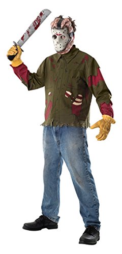 Rubie's Offizielles Jason-Kostüm für Erwachsene, Standardgröße,Men:40-42 von Rubie's