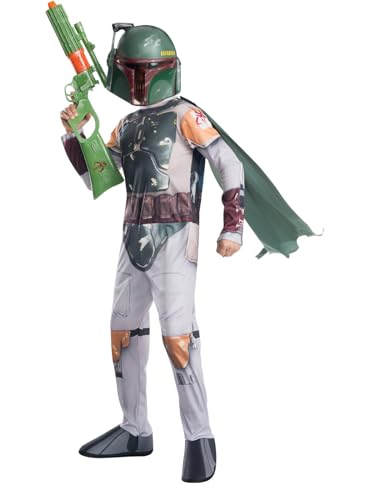 Rubie‘s Star Wars Boba Fett-Kostüm für Kinder, Stil 3, Alter 3- 4 Jahre, Größe 112 - 122 cm von Rubie's