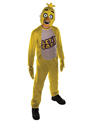 Rubie's Official Children's Chica Five Nights at Chicas Fancy Dress Kostüm, 132 cm - Medium, 5/7 Jahre. von Rubie's