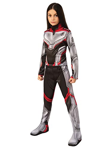 Rubie's Offizielles Kostüm Avengers-Team-Anzug, Avengers Endgame, klassisch, Unisex, Kindergröße M, 5-7 Jahre, Körpergröße 132 cm von Rubie's