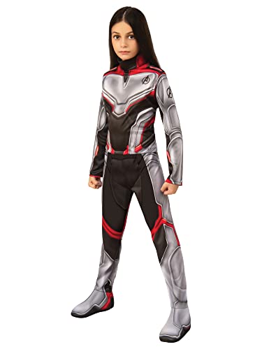 Rubie's Offizielles Kostüm Avengers-Team-Anzug, Avengers Endgame, klassisch, Unisex, Kindergröße S, 3-4 Jahre, Körpergröße 117 cm Halloween Rubie's Offizielles Kostüm Avengers-Team-Anzug, Avengers Endgame, klassisch, Unisex, Kindergröße S, 3-4 Jahre, Körpergröße 117 cm Halloween von Rubie's