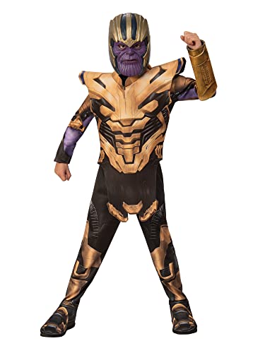 Rubie's Offizielles Kostüm Thanos, Avengers Endgame, klassisch, Kindergröße M, 5-7 Jahre, Körpergröße 132 cm von Rubie's
