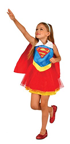 Rubie's - Offizielles Kostüm Tutu + Haarreif – Supergirl, Kinder, I-G31976M, 4-6 Jahre Rubie's - Offizielles Kostüm Tutu + Haarreif – Supergirl, Kinder, I-G31976M, 4-6 Jahre von Rubie's