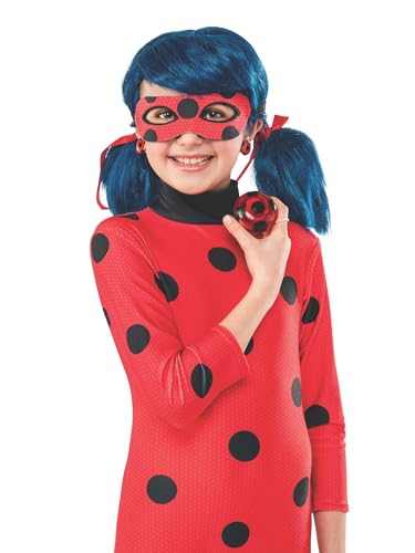 Rubie's Offizielles Kostümzubehör-Set Miraculous Ladybug, Ohr-Clips und Jo-Jo, für Kinder Halloween Rubie's Offizielles Kostümzubehör-Set Miraculous Ladybug, Ohr-Clips und Jo-Jo, für Kinder Halloween von Rubie's