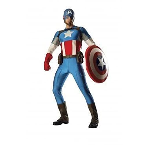 Rubie 's Offizielles Marvel Captain America Kostüm Grand Heritage Deluxe – Herren Erwachsene Standard Größe Rubie 's Offizielles Marvel Captain America Kostüm Grand Heritage Deluxe – Herren Erwachsene Standard Größe von Rubie's