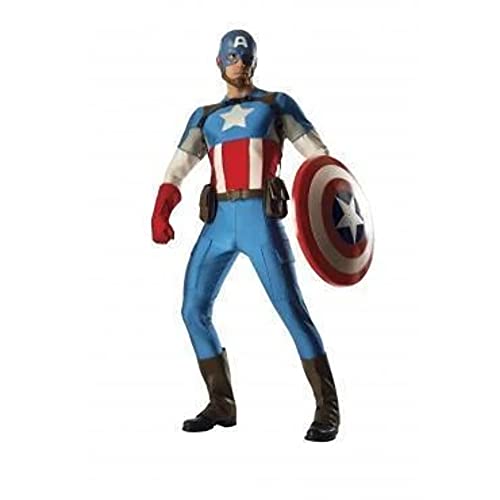 Rubie 's Offizielles Marvel Captain America Kostüm Grand Heritage Deluxe – Herren Erwachsene Standard Größe von Rubie's