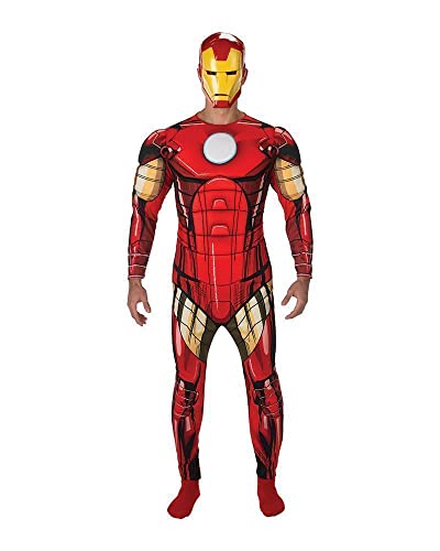 Rubie´s Offizielles Marvel-Iron-Man-Kostüm, Luxusausgabe, Kostüm für Erwachsene, Groß von Rubie´s