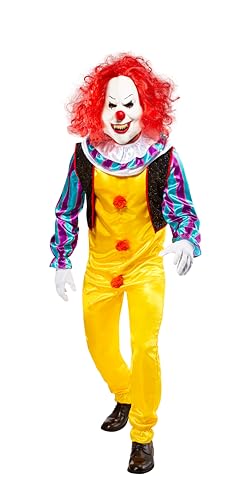 Rubie‘s Official Pennywise Deluxe Kostüm für Erwachsene aus dem Film ES, Größe XS Halloween Rubie‘s Official Pennywise Deluxe Kostüm für Erwachsene aus dem Film ES, Größe XS Halloween von Rubie's