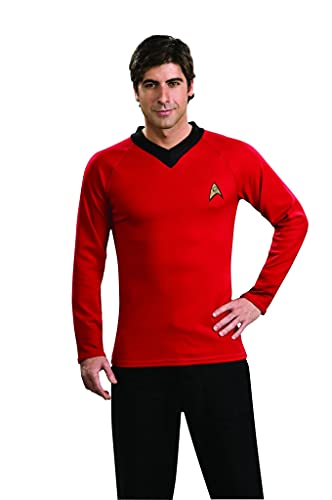 Rubies Offizielles Star Trek klassisches Deluxe-Hemd – Rot, Größe L Rubies Offizielles Star Trek klassisches Deluxe-Hemd – Rot, Größe L von Rubies