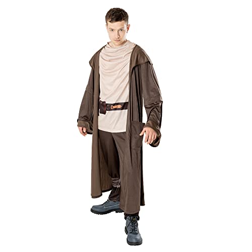 Rubie's Offizielle Star Wars Obi Wan Kenobi Serie – Obi Wan Kenobi Kostüm, Erwachsenenkostüm, Größe XL, Halloween, Halloween Rubie's Offizielle Star Wars Obi Wan Kenobi Serie – Obi Wan Kenobi Kostüm, Erwachsenenkostüm, Größe XL, Halloween, Halloween von Rubie's