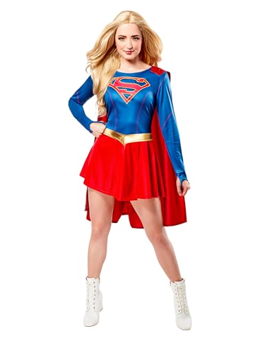 Rubie's Offizielles Supergirl (TV-Serie) Kostüm für Erwachsene, Blau / Rot, M von Rubie's