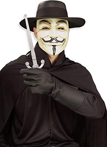Rubies Offizielles V for Vendetta Kostüm-Set für Kostüme, Standard Rubies Offizielles V for Vendetta Kostüm-Set für Kostüme, Standard von Rubies