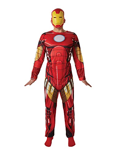 Rubie 's Offizielles 's Marvel Iron Man Classic Kostüm für Erwachsene – Standard von Rubie's