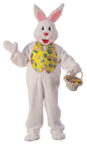 Rubie's Osterhasen-Kostüm Plüsch weiß Ganzkörper-Maskottchen, Weiß, X-Large Rubie's Osterhasen-Kostüm Plüsch weiß Ganzkörper-Maskottchen, Weiß, X-Large von Rubie's