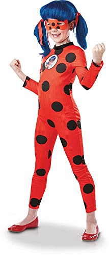 Rubies – Set Ladybug + Set Yoyo & Ohrringe – 155160L – Größe L 7 bis 8 Jahre von Rubies Costume Co