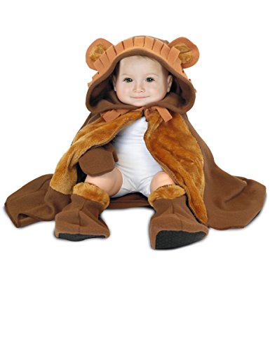Rubies – 154681 – Kostüm für Babys – Cape, Hut, Handschuhe und Hausschuhe – Löwe – Einheitsgröße von Rubies