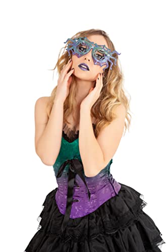 Rubies Spinnenbrille für Erwachsene, Original Halloween, Karneval, Kostümparty, S4422 von Rubies