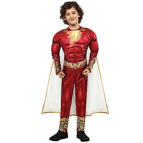 Rubies 1000318S Shazam Jungenkostüm für Kinder, mehrfarbig, 5–7 Jahre, Halloween, Halloween von Rubie's