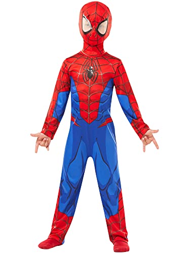 Rubie 's 640840l Spiderman Marvel Spider-Man Classic Kind Kostüm, Jungen, L (7-8 Jahre/128 cms) Halloween Rubie 's 640840l Spiderman Marvel Spider-Man Classic Kind Kostüm, Jungen, L (7-8 Jahre/128 cms) Halloween von Rubie's