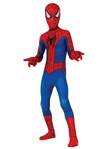Rubie's Spider-Man Stretchanzug für Kinder - Kindergröße: 140-152 - Verkleidung für Halloween, Karneval & Motto-Party Rubie's Spider-Man Stretchanzug für Kinder - Kindergröße: 140-152 - Verkleidung für Halloween, Karneval & Motto-Party von Rubie's