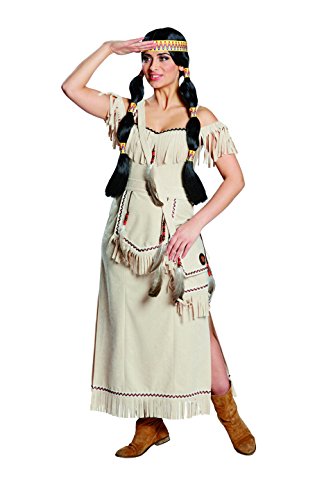 Rubie's Squaw Damen Kostüm Indianerin Indianerkostüm Karneval Fasching Gr.42 von Rubie's