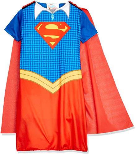 Super Hero Girls Kostüm Supergirl Inf, Mehrfarbig (Rubies 630987-L) von Super Hero Girls