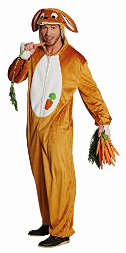 Rubie's Unisex Kostüm Hase Overall Hasenkostüm zu Karneval Fasching Gr.XXL von Rubie's