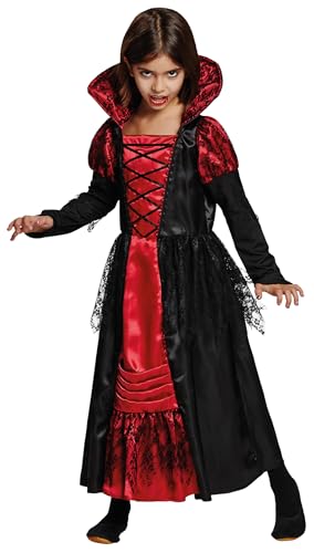PartyXPeople Vampir Prinzessin | Kinder Kostüm | Halloween Verkleidung | schwarz-rot 12851-140 PartyXPeople Vampir Prinzessin | Kinder Kostüm | Halloween Verkleidung | schwarz-rot 12851-140 von PartyXPeople