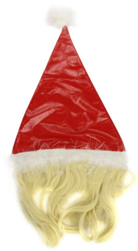 Rubies`s Weihnachtsmütze, aus Vinyl, mit Blondes Fell, 13140 von Rubies
