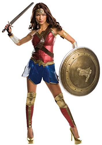 Rubie's Wonder Woman-Damenkostüm Superheldin-Kostüm bunt - Blau von Rubie's