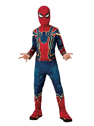 Rubie's offizielles Avengers Iron Spider, Spiderman klassisch Kinderkostüm - small, Alter 3-4, Körpergröße 117 cm, Welttag des Buches Halloween von Rubie's