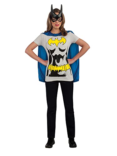 Rubie's Official Batman-T-Shirt-Set für Damen, Kostüm für Erwachsene, Größe L von Rubie's