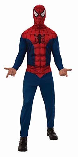 RUBIE'S I-820958STD Marvel Kostüm, Für Herren, Spiderman Erwachsene – Einsteiger, STD-M/L von RUBIE'S