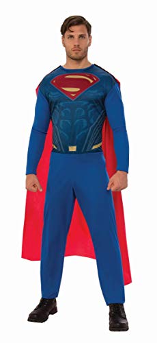 RUBIE'S I-820962STD Superman Kostüm, Herren, Einfarbig, blau, one size von RUBIE'S