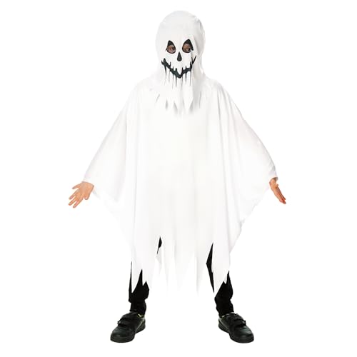 Rubies 1000730S000 Ghost Kinder Verkleidung Jungen Mädchen Multi, 7-8 Jahre Halloween Halloween Rubies 1000730S000 Ghost Kinder Verkleidung Jungen Mädchen Multi, 7-8 Jahre Halloween Halloween von Rubie's