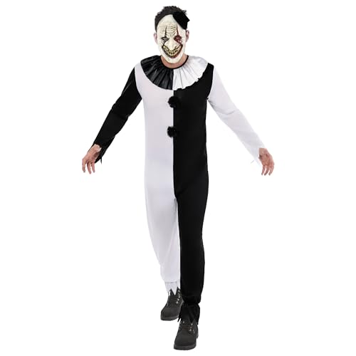 Rubie's Offizielles Terror-Clown-Kostüm, Kostüm für Erwachsene, Größe XS Rubie's Offizielles Terror-Clown-Kostüm, Kostüm für Erwachsene, Größe XS von Rubie's