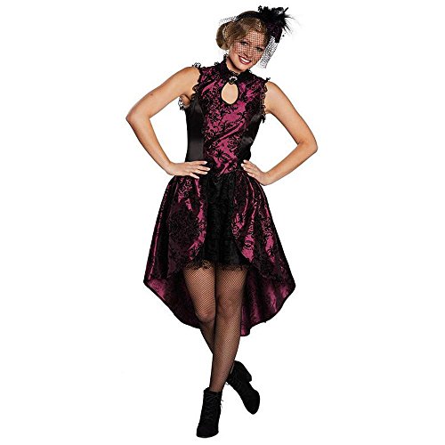 Rubies 13110 Saloon Girl Kleid Halloween Fasching Verkleidung Damen elegant edel (34) von Rubies