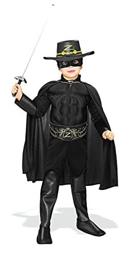 Rubies 3 882311 - Deluxe Muscle Chest Zorro Größe L (Large) von Rubie's