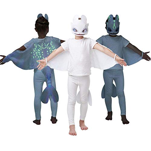 Rubies 3300090 Lightfury Dragons 3 Zubehörsetr, weiß Halloween Rubies 3300090 Lightfury Dragons 3 Zubehörsetr, weiß Halloween von Rubie's