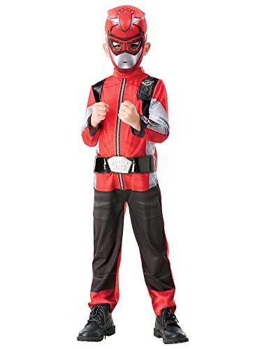 Rubies 3300458 - Red Power Ranger Beast Morpher Deluxe - Child (Small) von Rubies