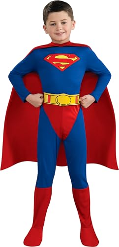 Rubies 3882085 - Superman Child, M, blau/rot von Rubie's