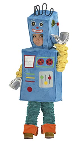 Rubies 702451-XS Roboter-Kostüm, Unisex-Kinder, blau, XS Rubies 702451-XS Roboter-Kostüm, Unisex-Kinder, blau, XS von Rubie's