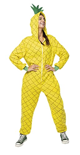 Rubies Ananas-Kostüm für Erwachsene, Unisex, Einheitsgröße, Jumpsuit mit Kapuze, original Halloween, Karneval, Party, Junggesellenabschied, Cosplay und Geburtstag. Rubies Ananas-Kostüm für Erwachsene, Unisex, Einheitsgröße, Jumpsuit mit Kapuze, original Halloween, Karneval, Party, Junggesellenabschied, Cosplay und Geburtstag. von Rubie's