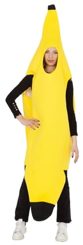 Rubies Bananenkostüm für Erwachsene, Männer und Frauen, Tunika in Bananenform, Kostüme für Karneval, Junggesellenabschied, Party und Cosplay Rubies Bananenkostüm für Erwachsene, Männer und Frauen, Tunika in Bananenform, Kostüme für Karneval, Junggesellenabschied, Party und Cosplay von Rubie's
