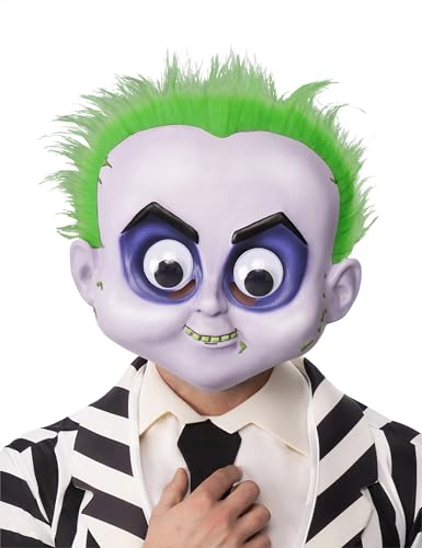 Rubies Beetlejuice Googly Eyes Maske für Erwachsene und Kinder, Unisex, Zubehör für Kostüm, Beetlejuice Lizenz für Halloween, Karneval und Cosplay Rubies Beetlejuice Googly Eyes Maske für Erwachsene und Kinder, Unisex, Zubehör für Kostüm, Beetlejuice Lizenz für Halloween, Karneval und Cosplay von Rubie's