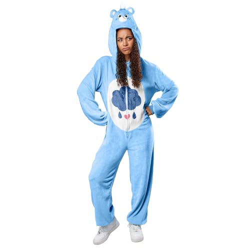 Rubies 702764M000 Care Grumpy Bear Comfy-Wear-Kostüm-Overall mit Kapuze, Erwachsenengröße, Herren, Damen, wie abgebildet, Medium Rubies 702764M000 Care Grumpy Bear Comfy-Wear-Kostüm-Overall mit Kapuze, Erwachsenengröße, Herren, Damen, wie abgebildet, Medium von Rubies