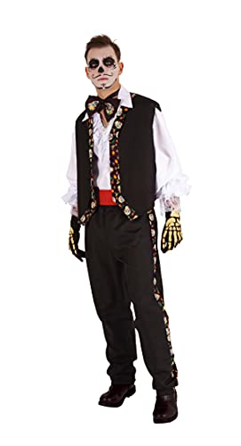 Rubies Catrin Pancho Kostüm für Erwachsene, T-Shirt, Weste und Hose, bedruckt, mit Fliege, offizielle Hallowen, Weihnachten, Karneval, Cosplay Rubies Catrin Pancho Kostüm für Erwachsene, T-Shirt, Weste und Hose, bedruckt, mit Fliege, offizielle Hallowen, Weihnachten, Karneval, Cosplay von Rubie's