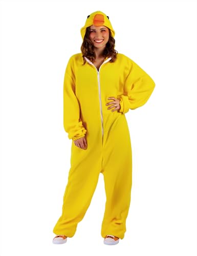 Rubies - Chick Pyjama-Anzug, gelb, Einheitsgröße - S8448 Rubies - Chick Pyjama-Anzug, gelb, Einheitsgröße - S8448 von Rubie's
